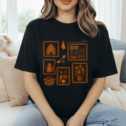 Honey Bee Collage T-Shirt
