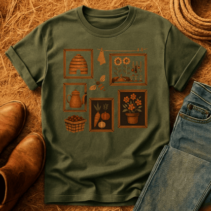 Honey Bee Collage T-Shirt