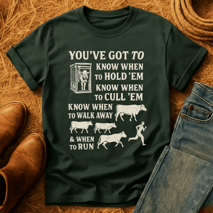 Know When To Hold Em T-Shirt