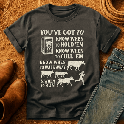Know When To Hold Em T-Shirt