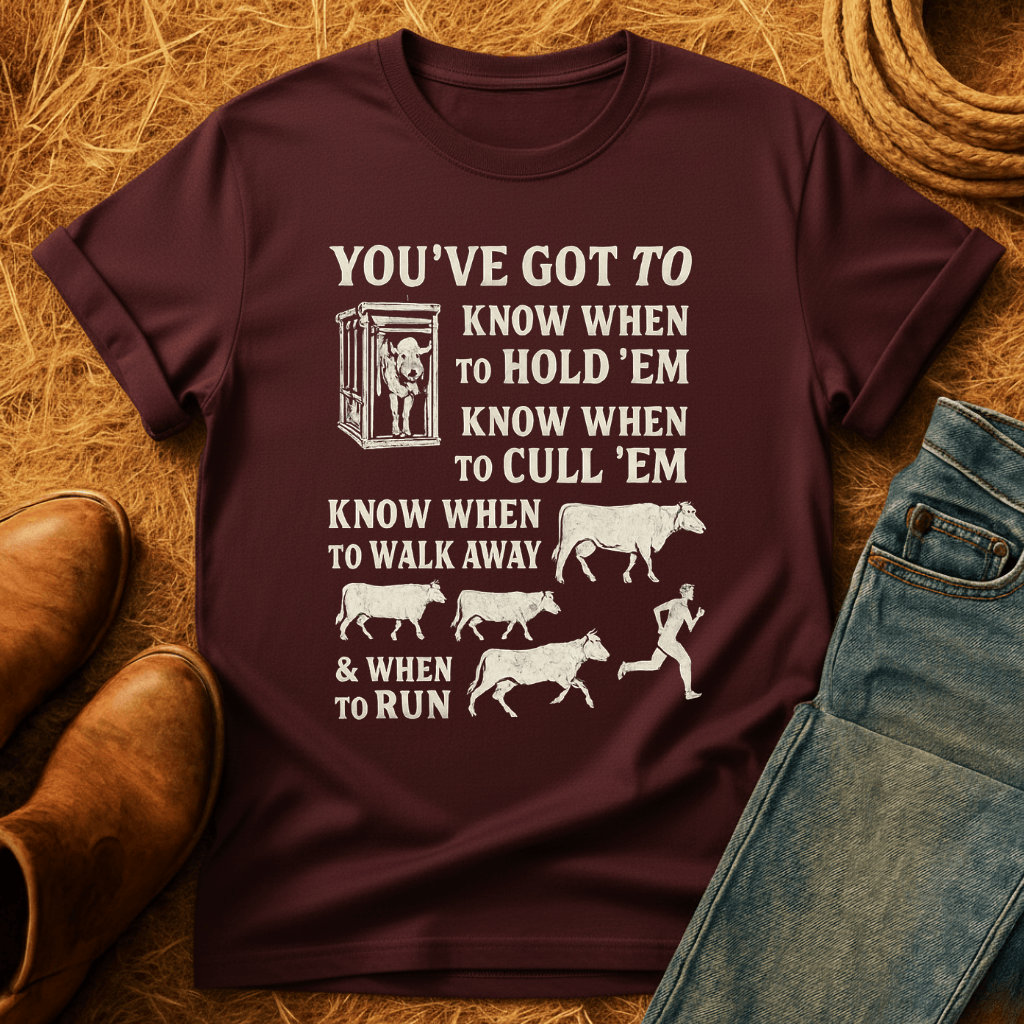 Know When To Hold Em T-Shirt