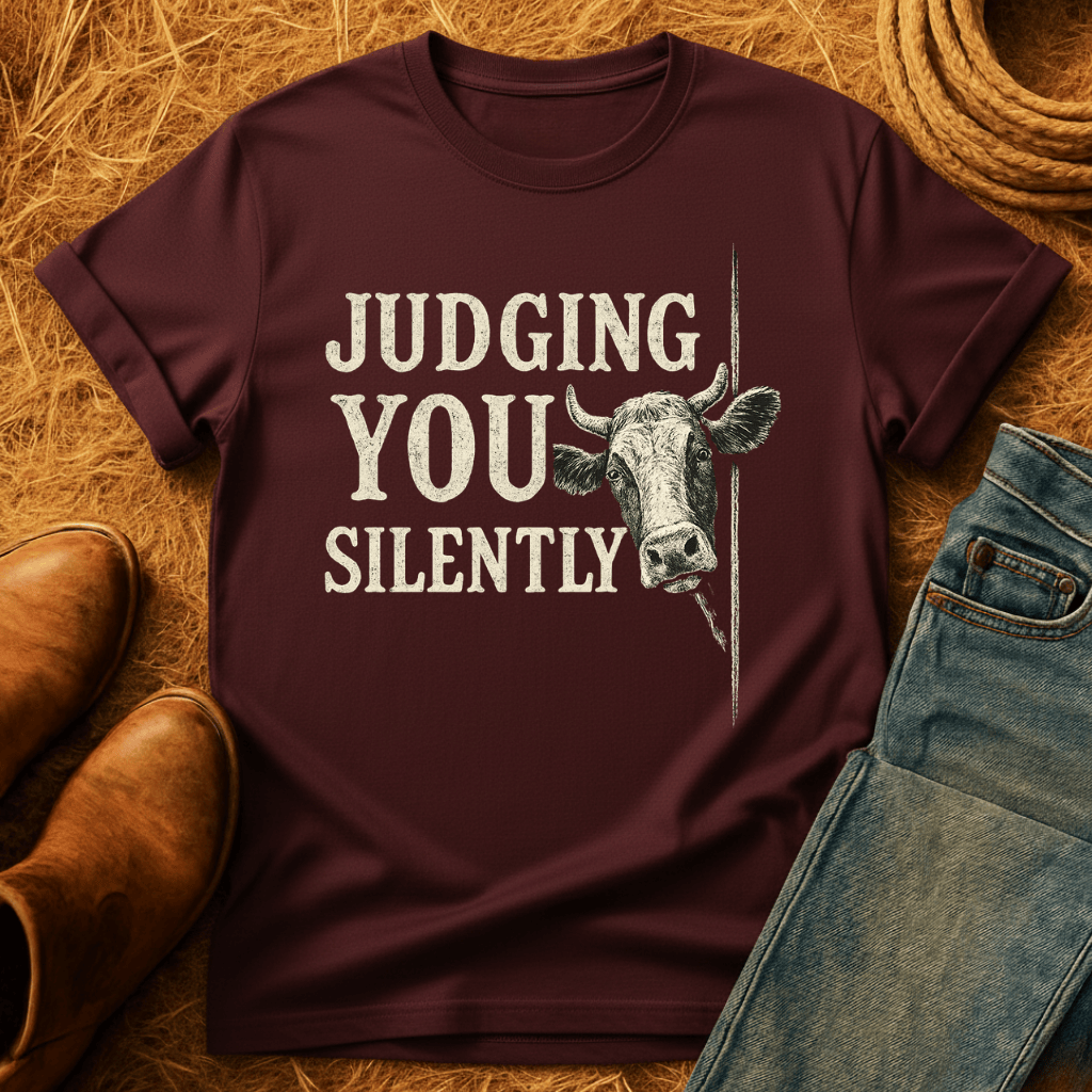 Cows Judging Silently T-Shirt