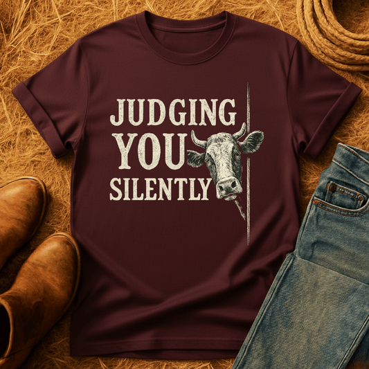 Cows Judging Silently T-Shirt