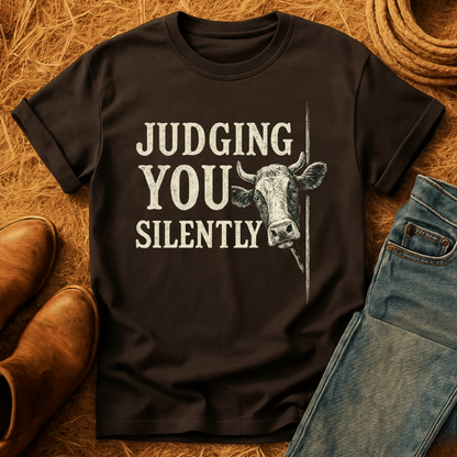 Cows Judging Silently T-Shirt