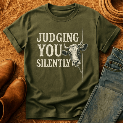 Cows Judging Silently T-Shirt