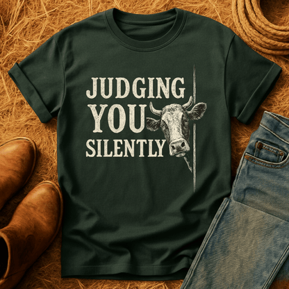 Cows Judging Silently T-Shirt