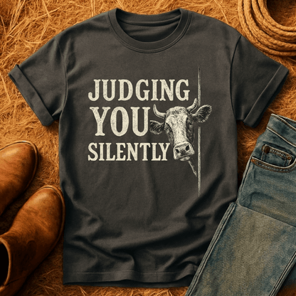 Cows Judging Silently T-Shirt