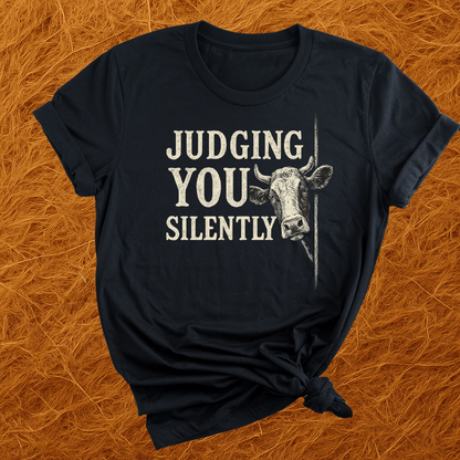 Cows Judging Silently T-Shirt