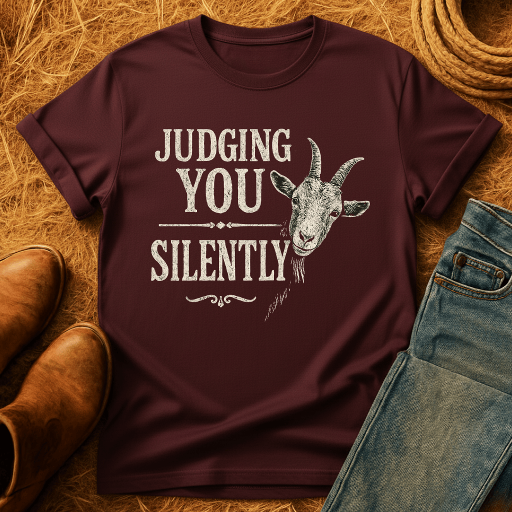 Judging Goat T-Shirt