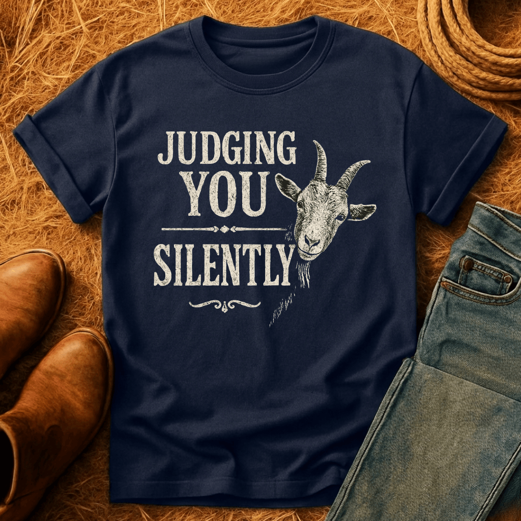 Judging Goat T-Shirt
