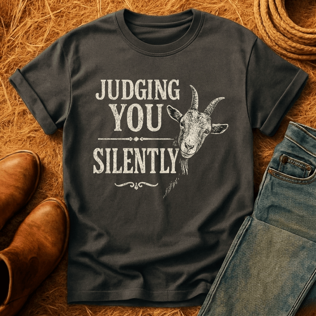 Judging Goat T-Shirt
