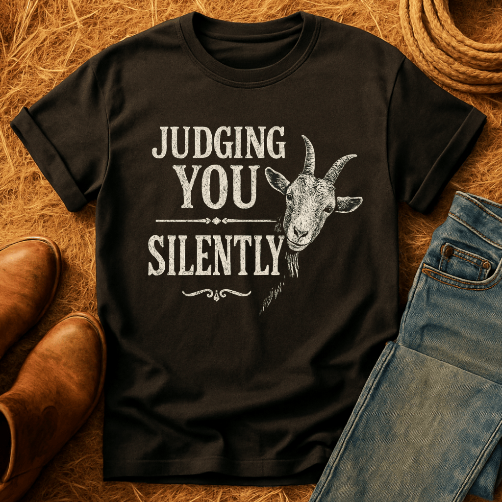 Judging Goat T-Shirt