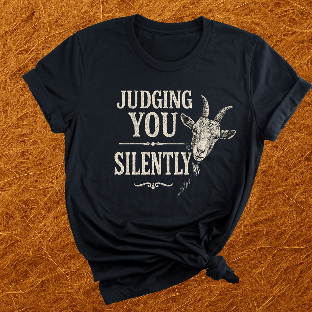 Judging Goat T-Shirt