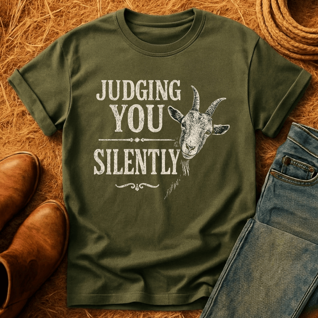 Judging Goat T-Shirt