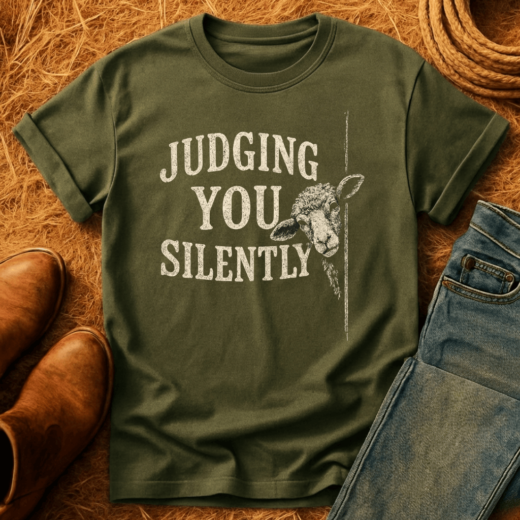 Judging Sheep T-Shirt