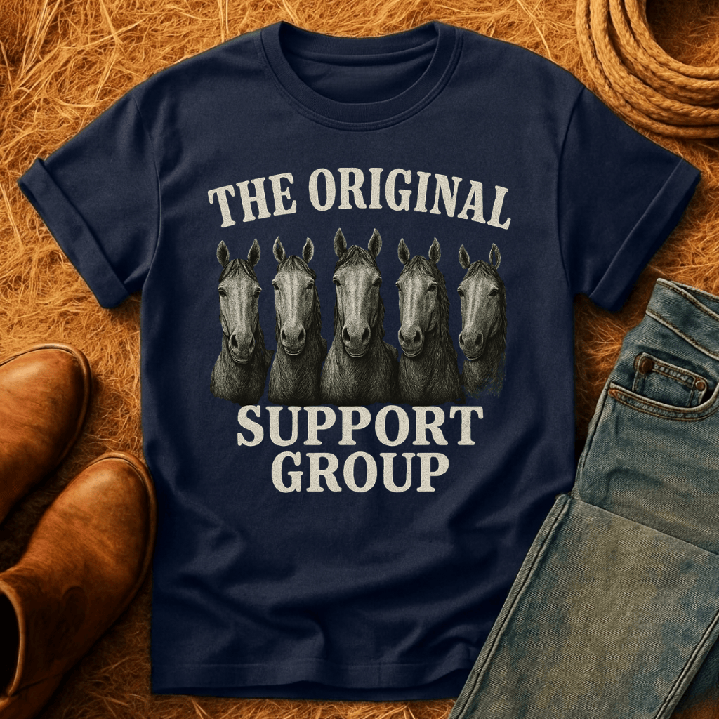 Support Group Horses T-Shirt