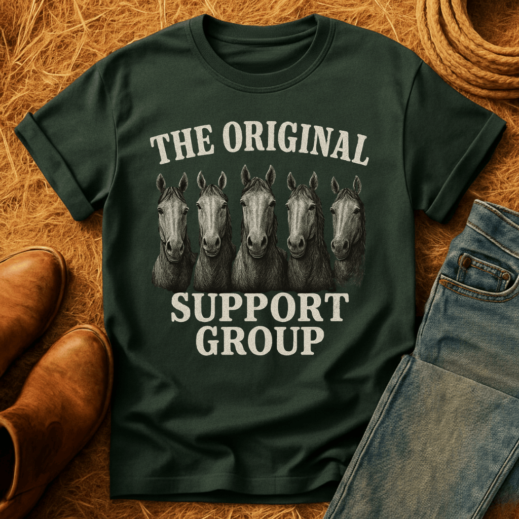Support Group Horses T-Shirt