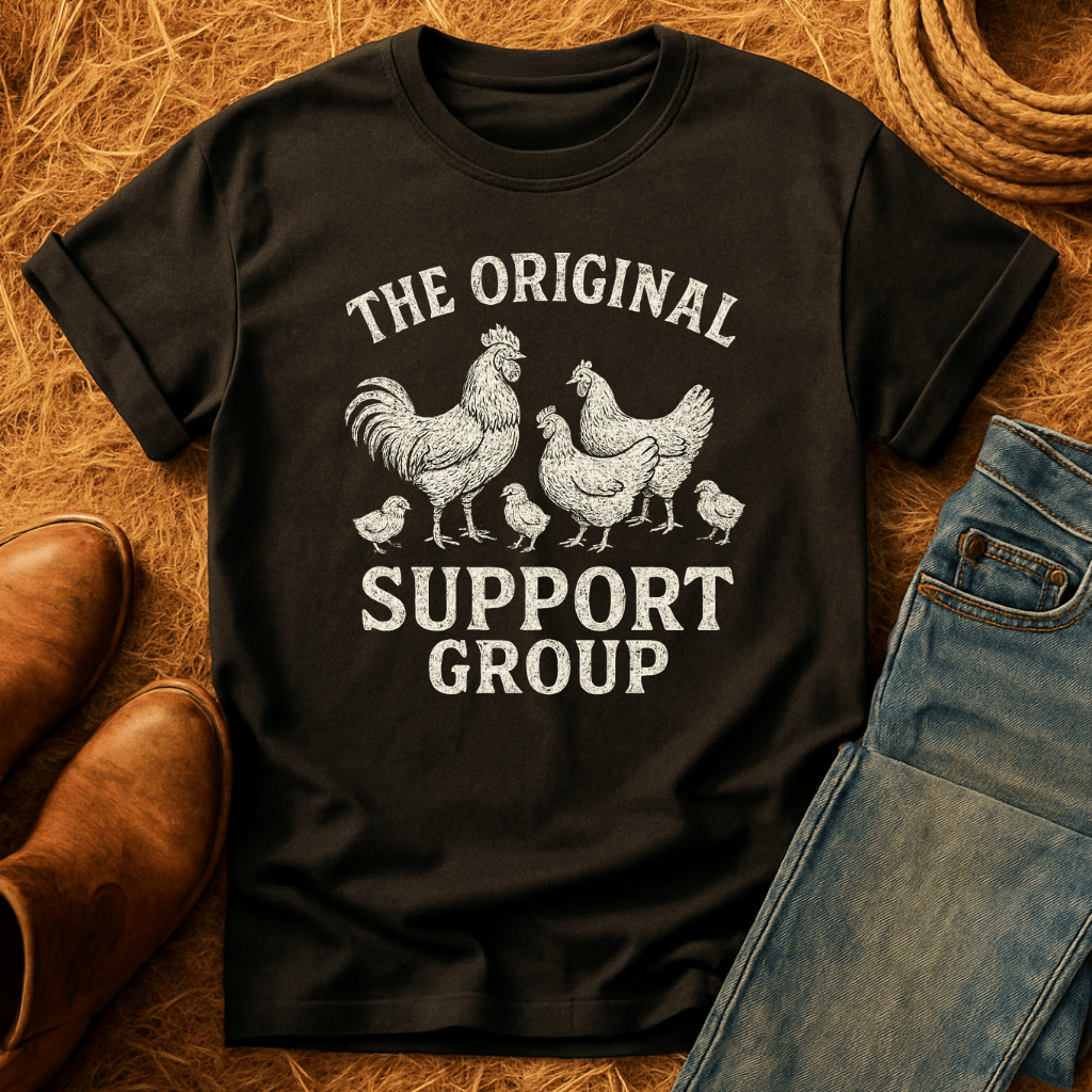 Support Group Chickens T-Shirt