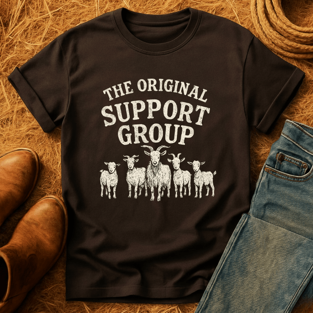 Support Group Goats T-Shirt