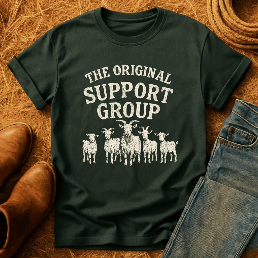 Support Group Goats T-Shirt