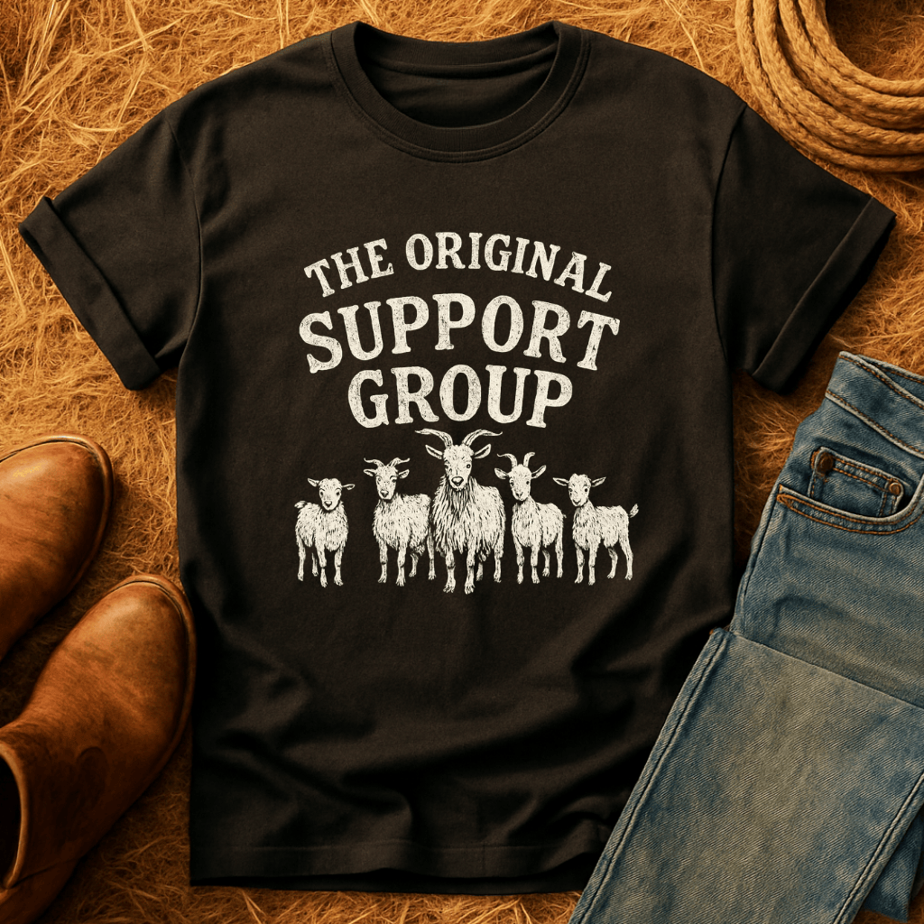 Support Group Goats T-Shirt