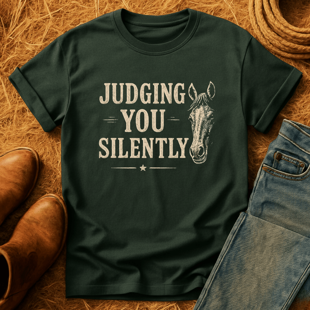 Judging Horse T-Shirt
