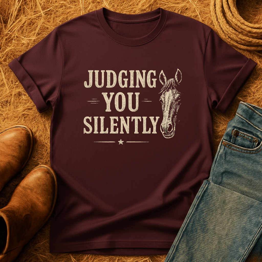 Judging Horse T-Shirt