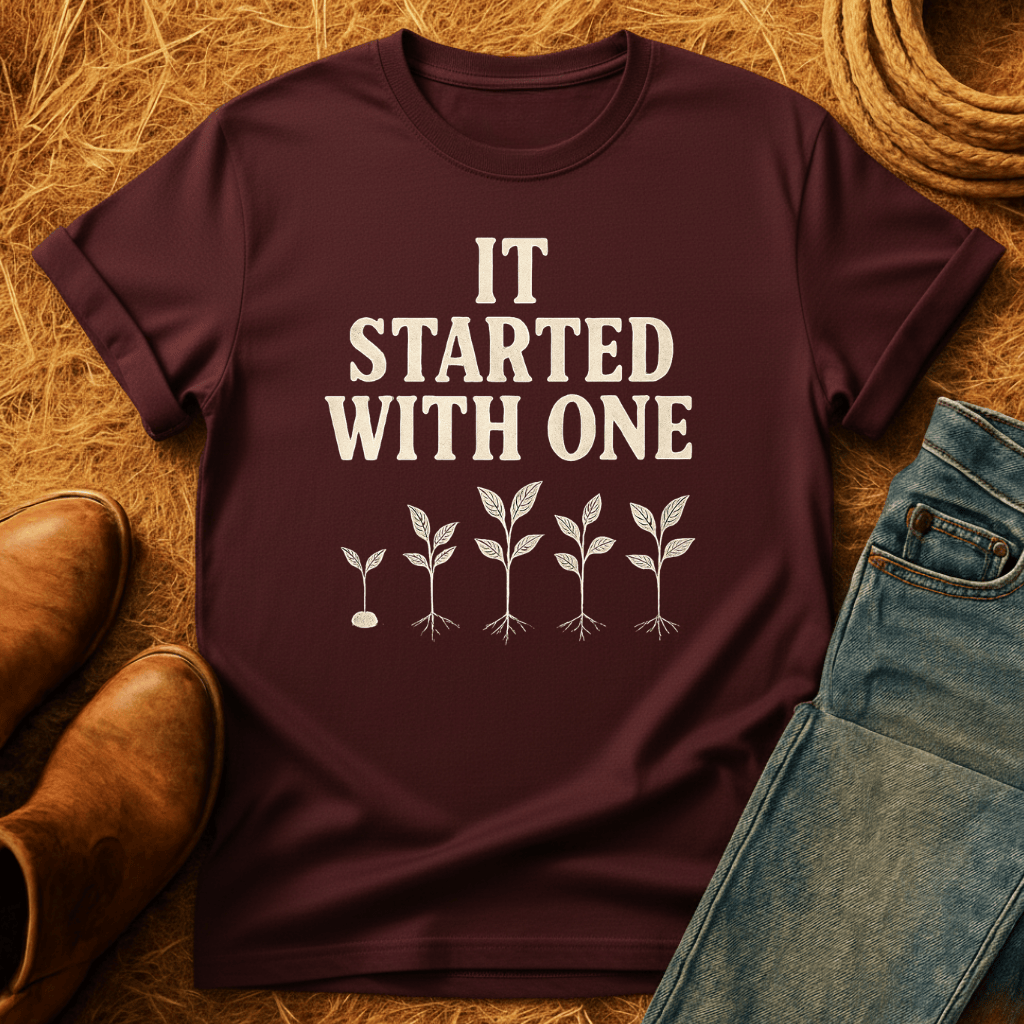 Started With One Plant T-Shirt