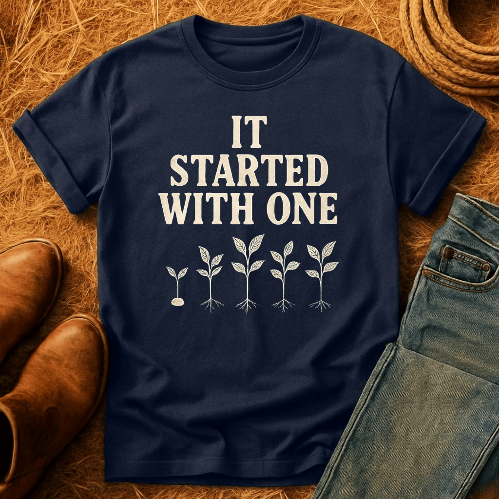 Started With One Plant T-Shirt