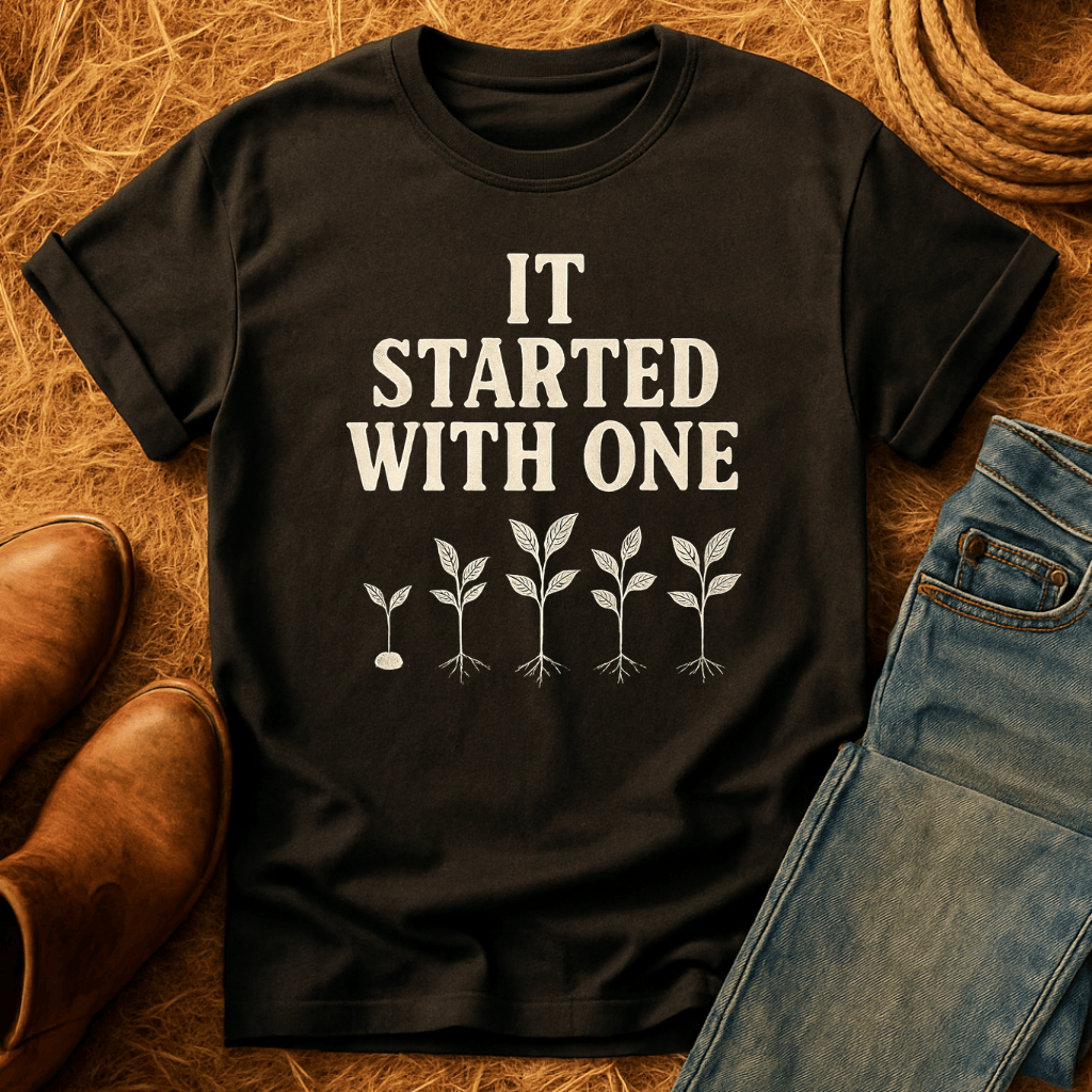 Started With One Plant T-Shirt
