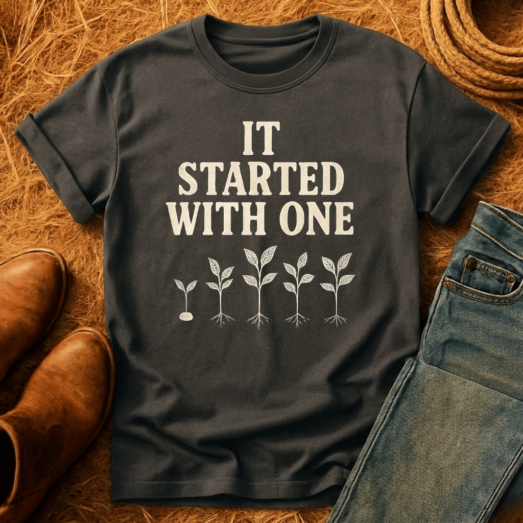 Started With One Plant T-Shirt