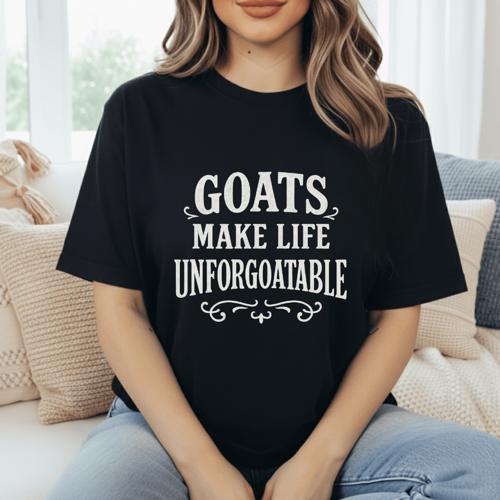 Goats Make Life Unforgettable T-Shirt