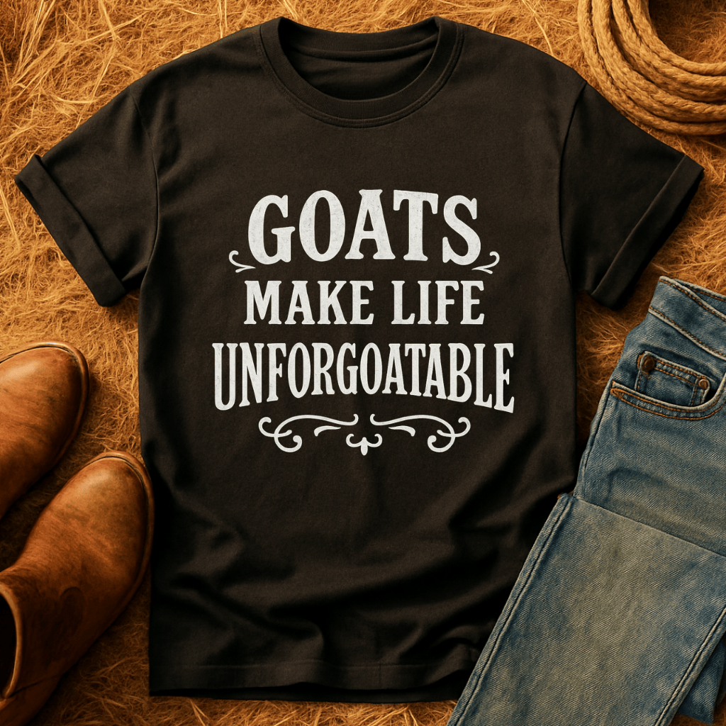 Goats Make Life Unforgettable T-Shirt