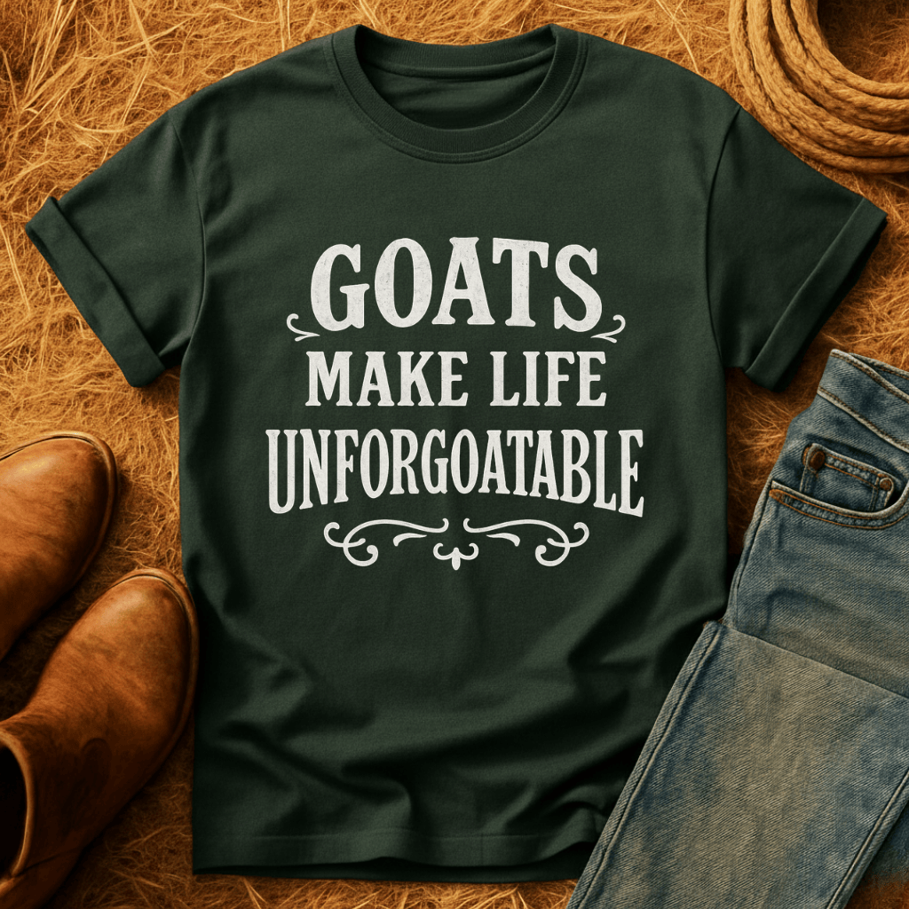 Goats Make Life Unforgettable T-Shirt