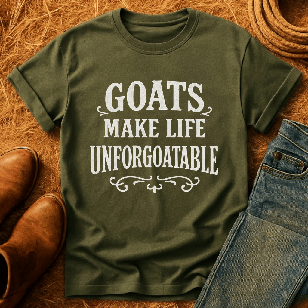 Goats Make Life Unforgettable T-Shirt