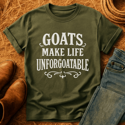 Goats Make Life Unforgettable T-Shirt