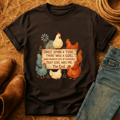 Girl Wanted Chickens T-Shirt