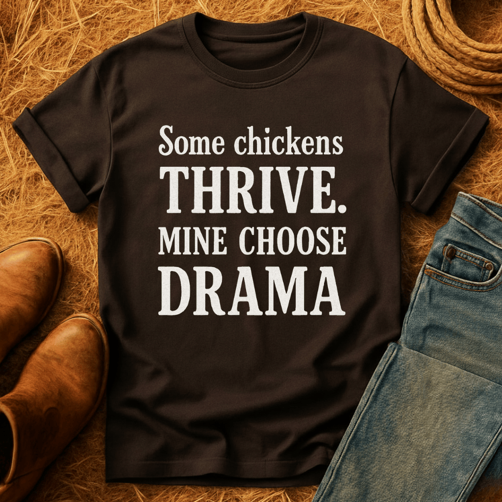 My Chickens Choose Drama T-Shirt