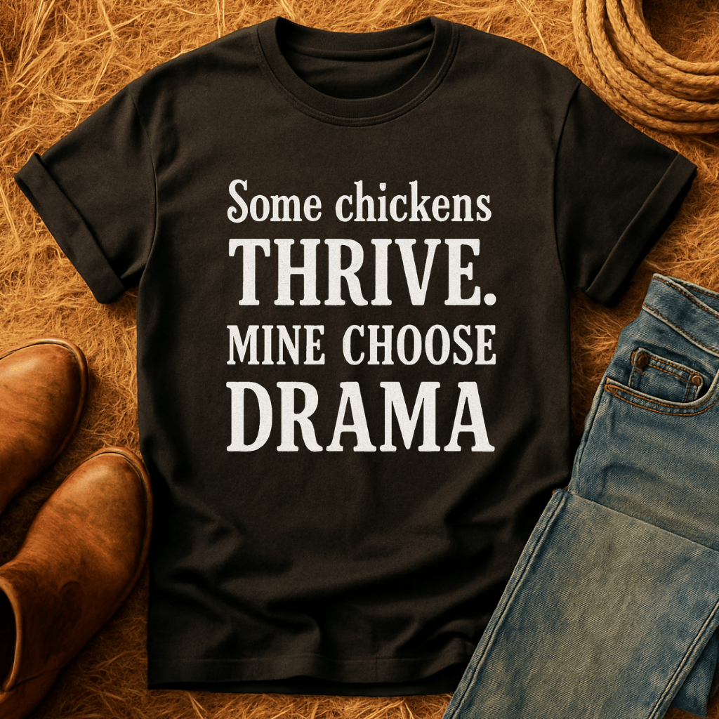 My Chickens Choose Drama T-Shirt