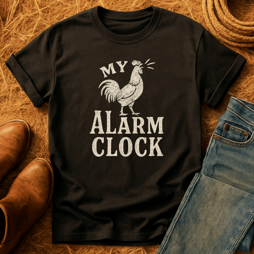 Farm Alarm Clock T-Shirt