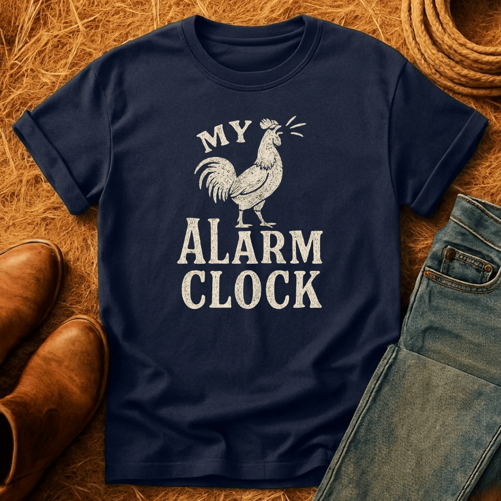 Farm Alarm Clock T-Shirt