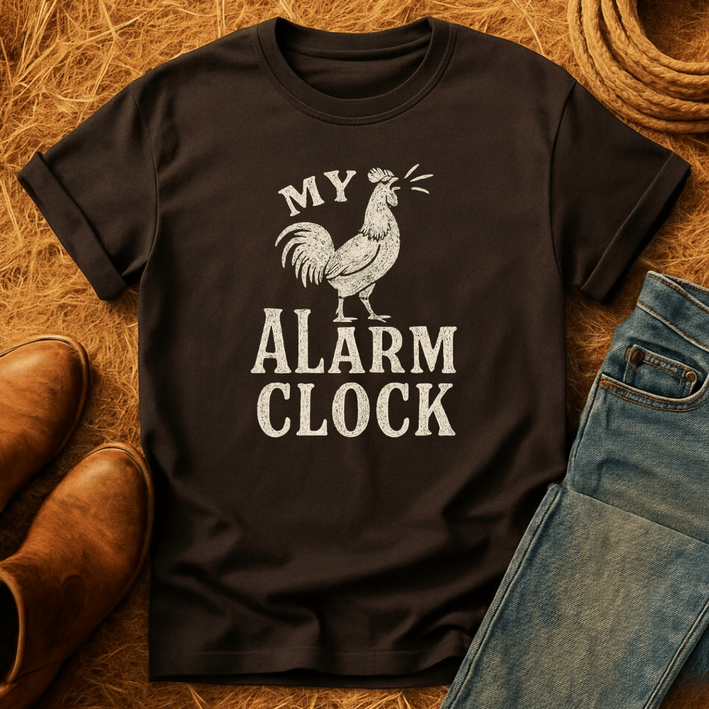 Farm Alarm Clock T-Shirt