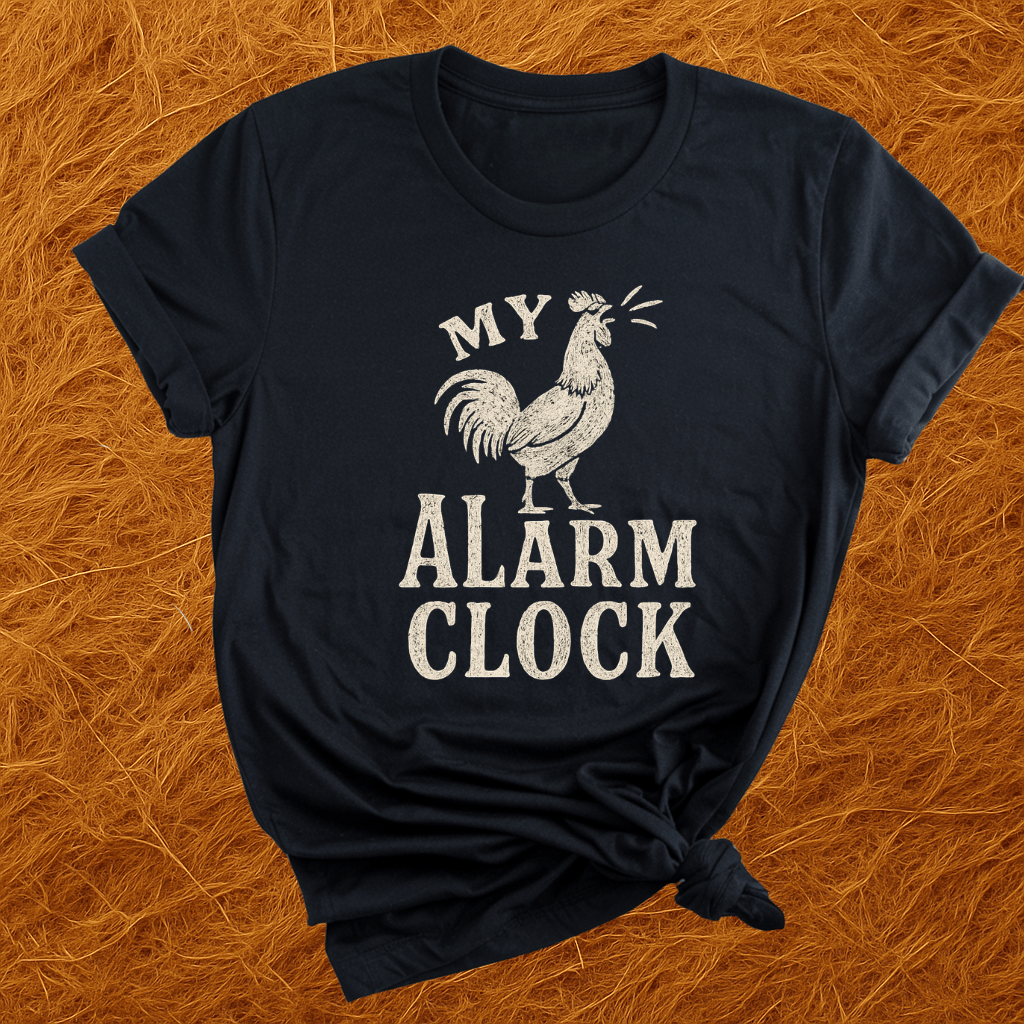 Farm Alarm Clock T-Shirt