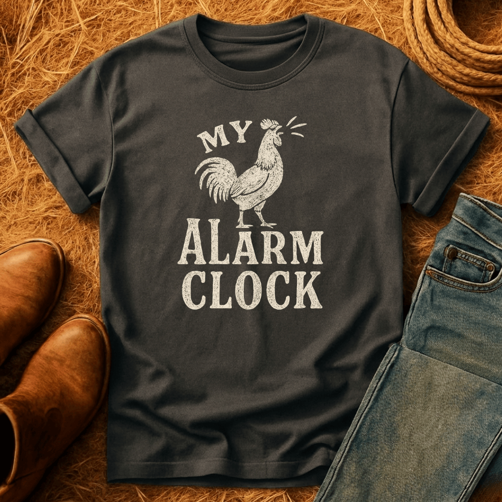 Farm Alarm Clock T-Shirt