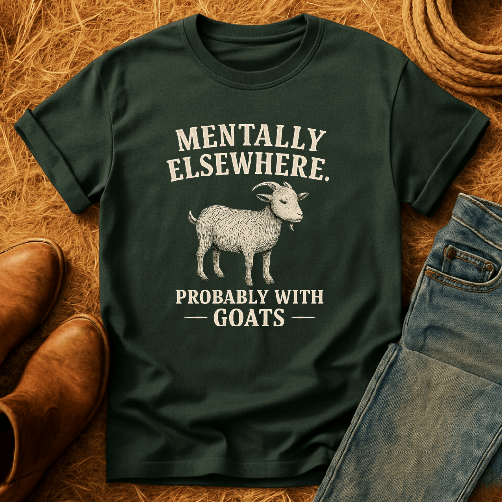Mentally With Goats T-Shirt