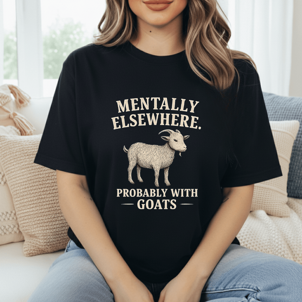 Mentally With Goats T-Shirt