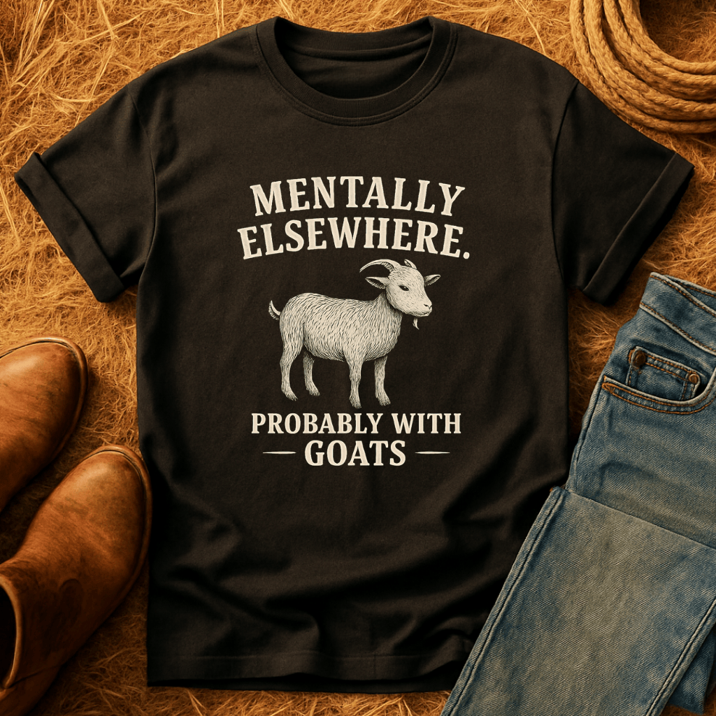 Mentally With Goats T-Shirt
