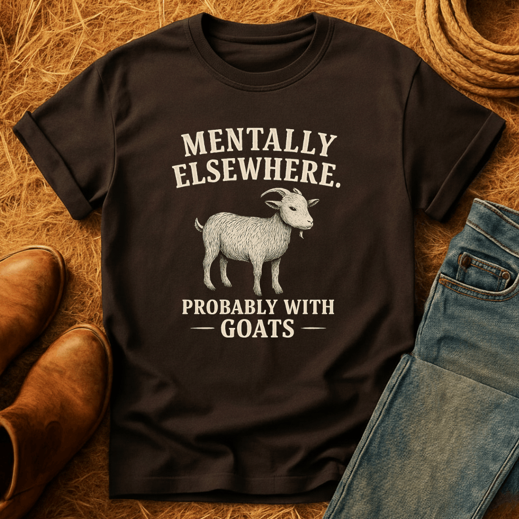 Mentally With Goats T-Shirt