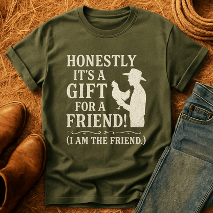 Gifting A Chicken T-Shirt