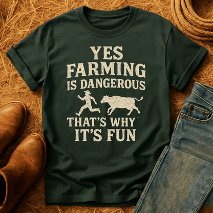 Chased By Cows T-Shirt